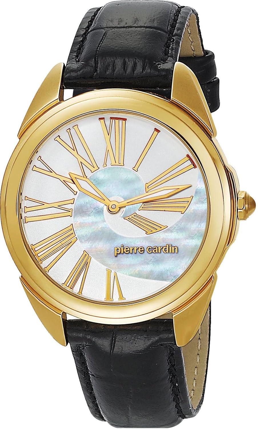 pierre cardin 女式石英手表 analogue display and 皮革表带 pc